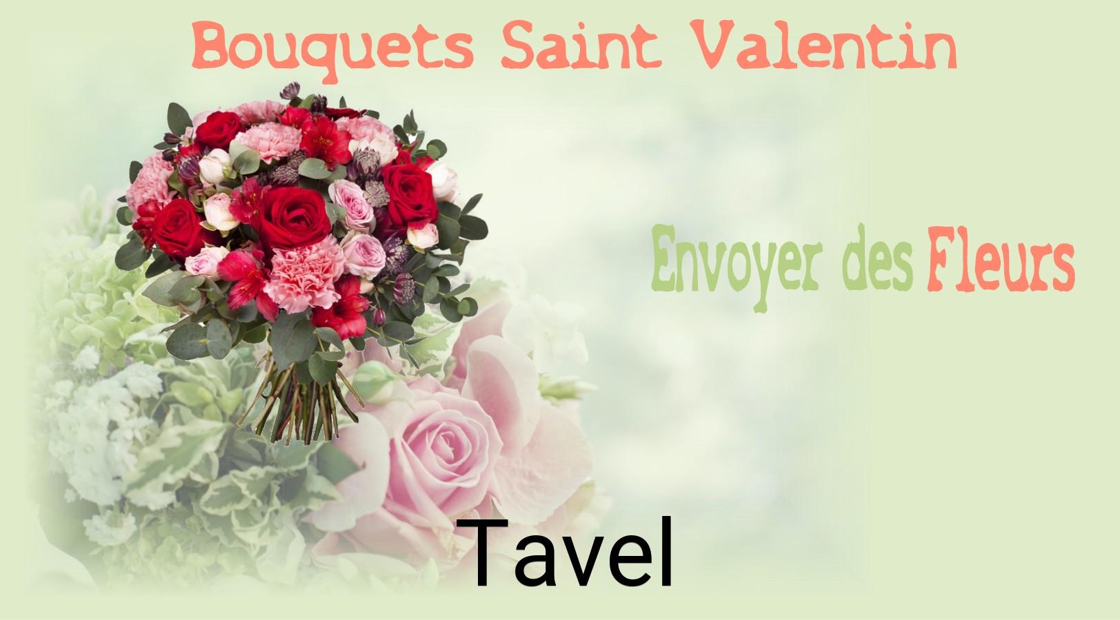Roses de Saint-Valentin livrées à Tavel